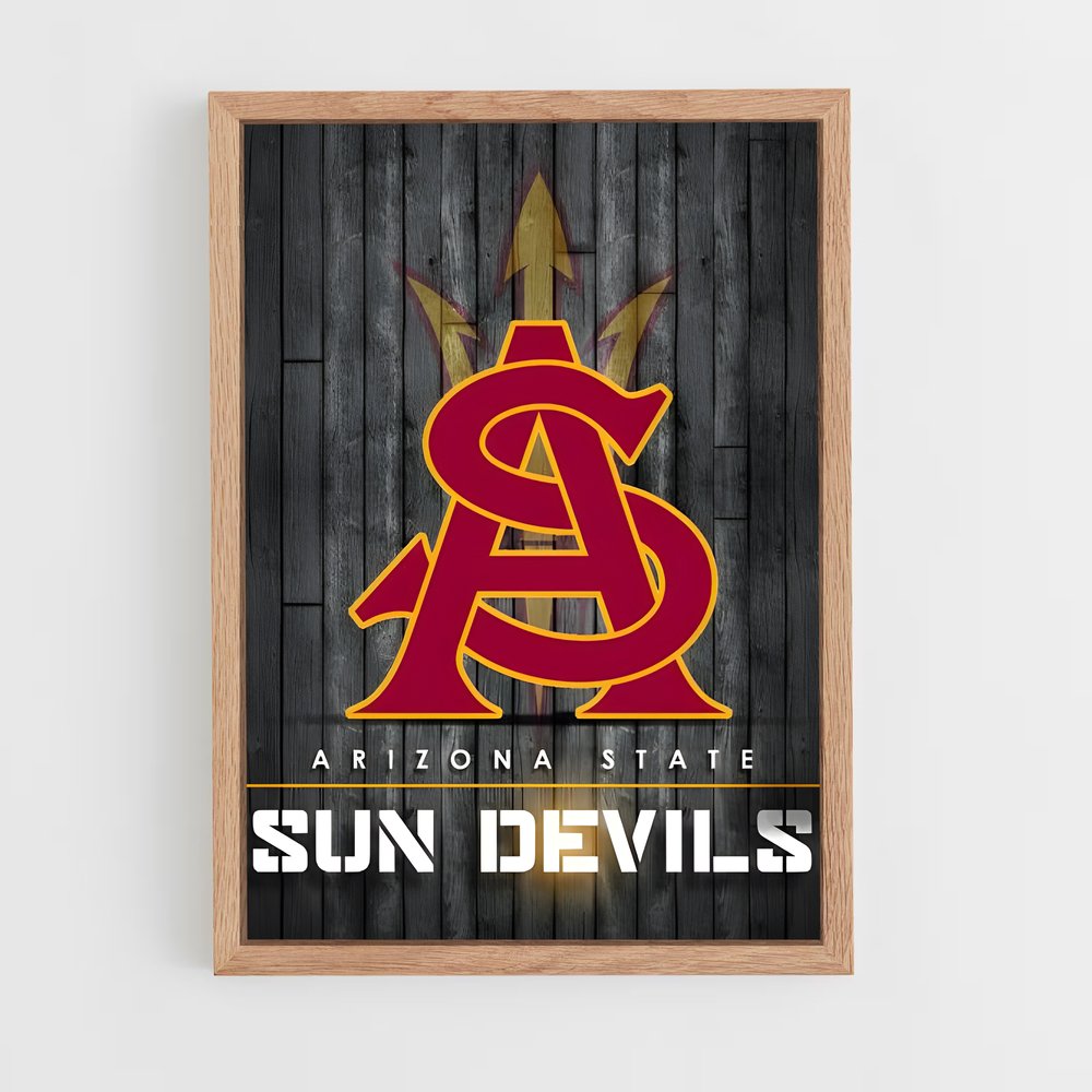 Poster Sun Devil Spirit – affiche Baseball (vue 4)